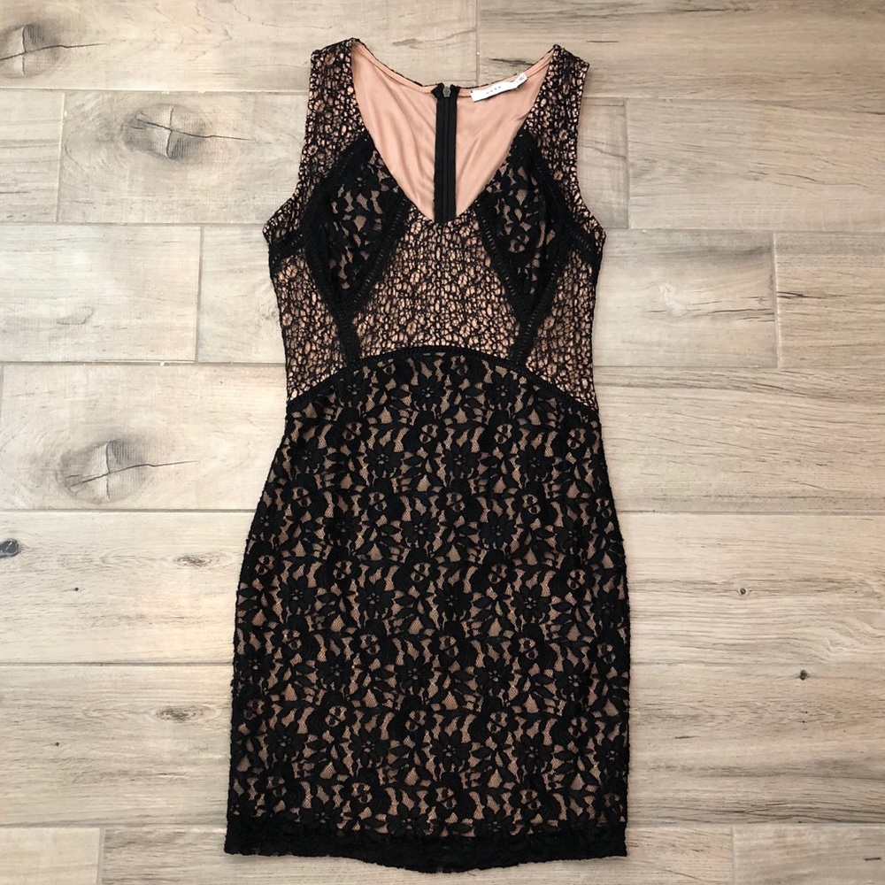 Lacy black dress